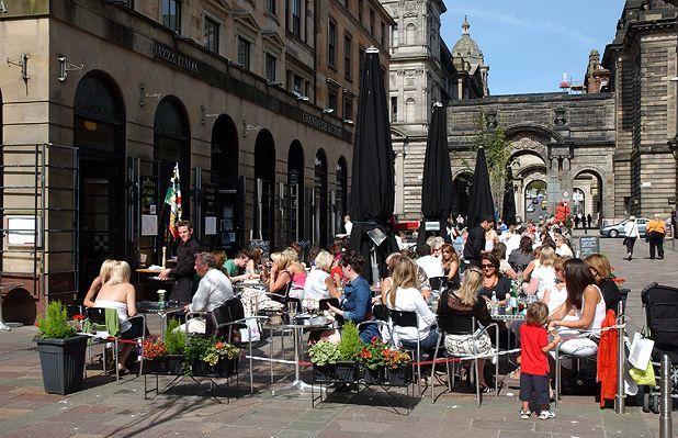 Glasgow Central Station Skyline Apartment With Parking Quarto foto