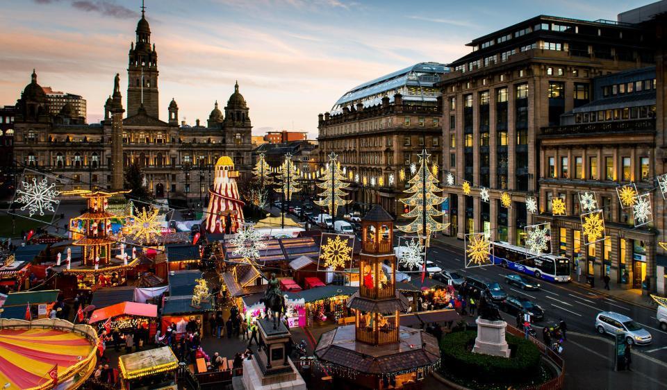Glasgow Central Station Skyline Apartment With Parking Quarto foto