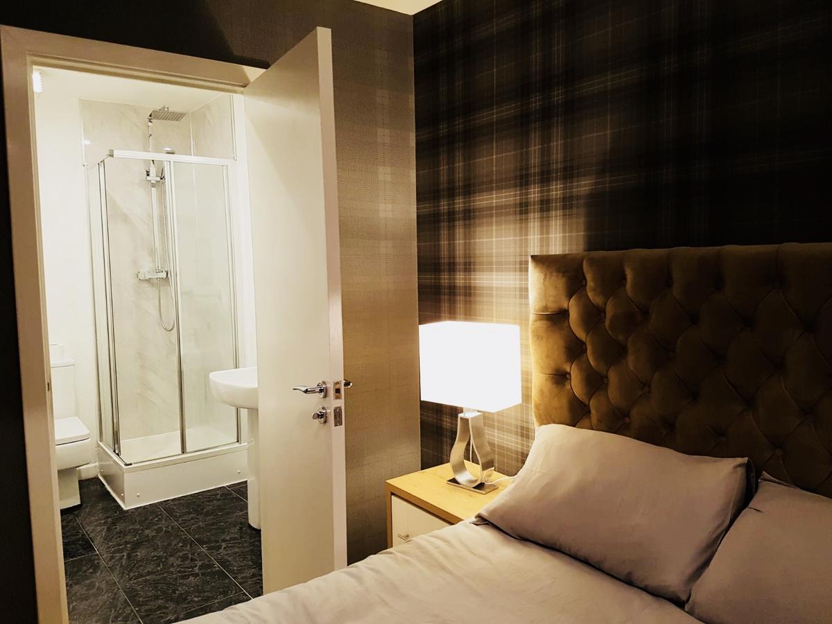 Glasgow Central Station Skyline Apartment With Parking Exterior foto