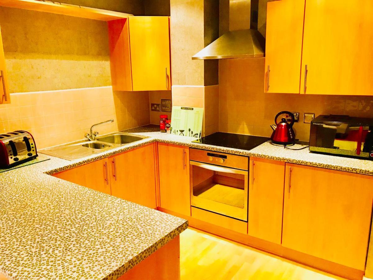 Glasgow Central Station Skyline Apartment With Parking Quarto foto